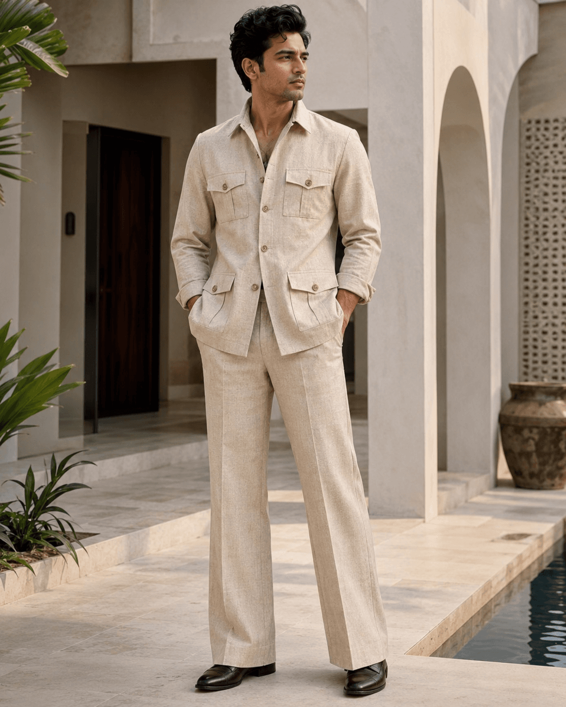 Stylish Men’s Shirt Outfit — photo 1