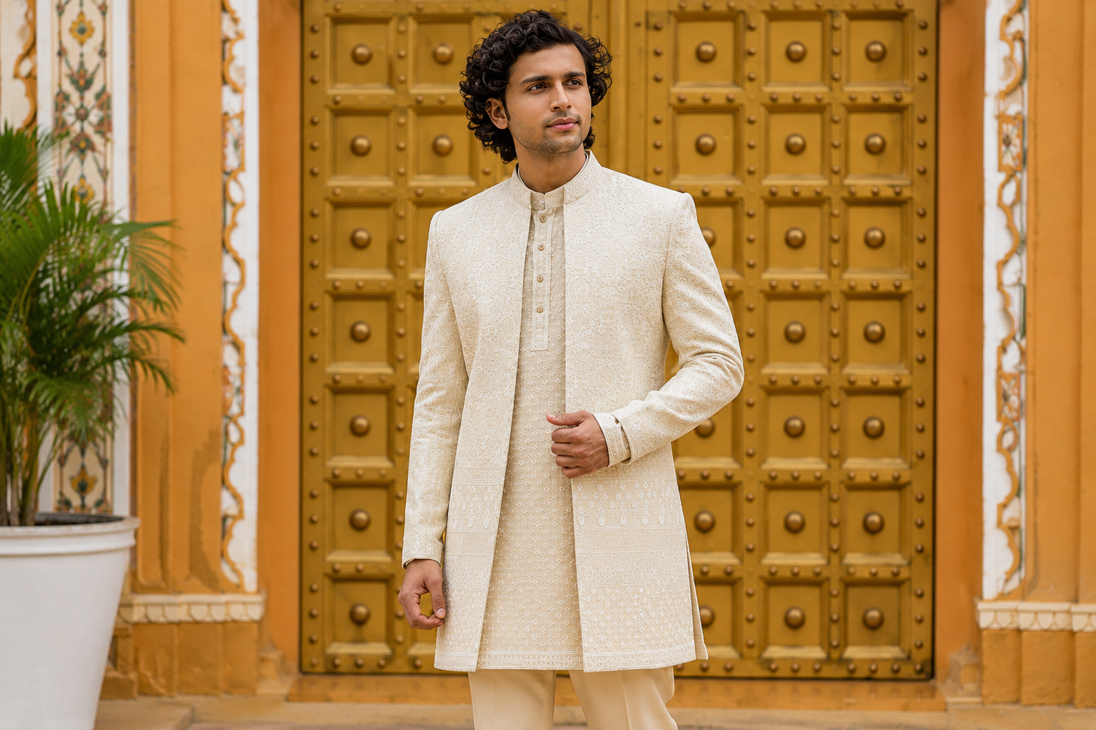 Men’s Indo-Western Set — Indo Jacket